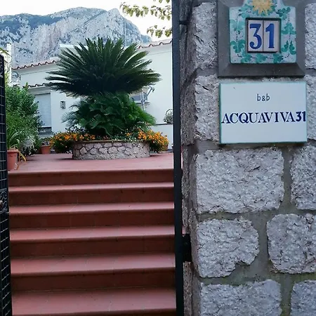 Bed and breakfast Acquaviva 31 Capri